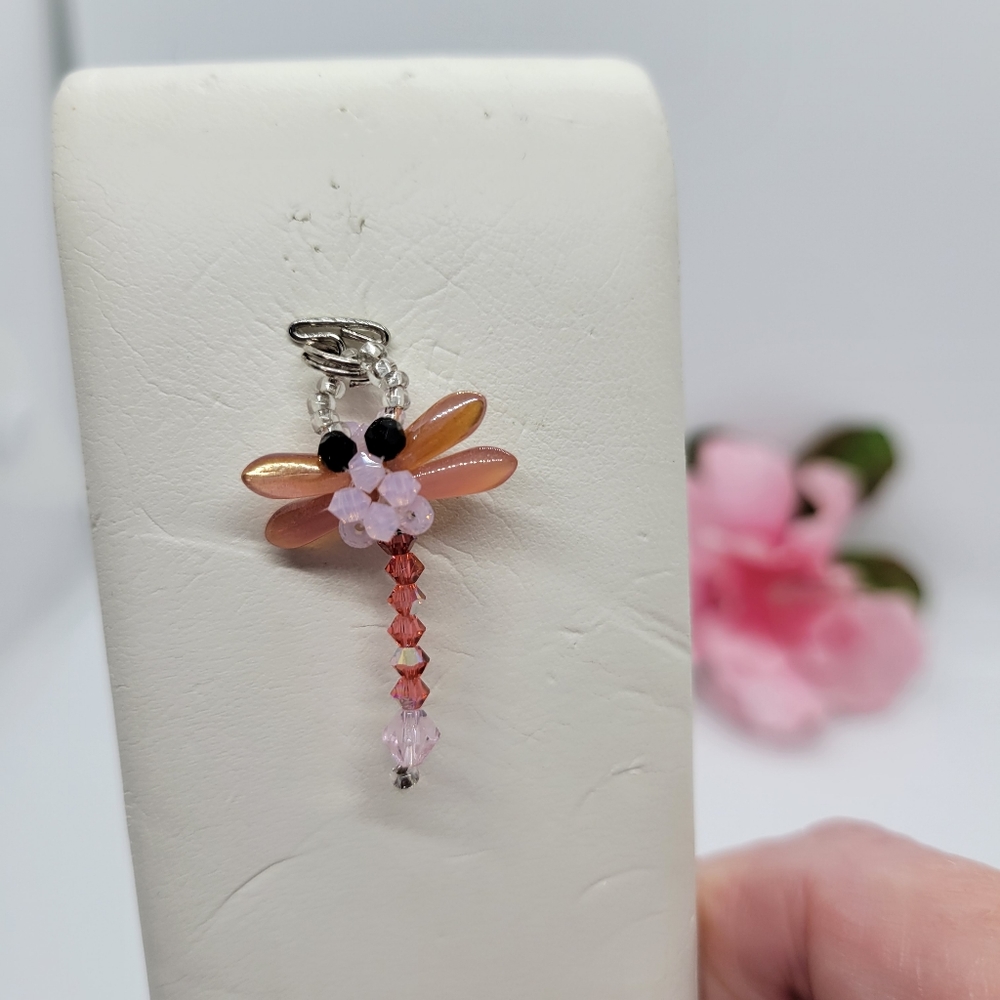 Swarovski Small Crystal Dragonfly Pendant